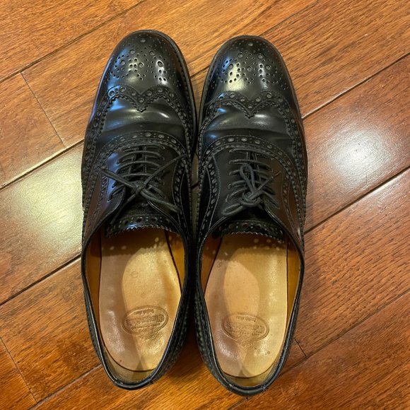 Church's burwood leather wingtip oxfords - Picture 4 of 8